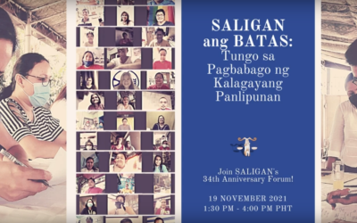 SALIGAN’s Graduate-Paralegals 2021