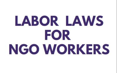 Labor Laws for NGO Workers