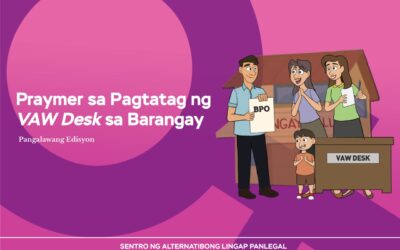 Praymer sa Pagtatag ng VAW Desk sa Barangay