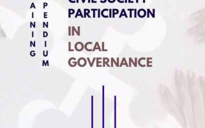 Training Compendium on Strengthening Civil Society Participation in Governance